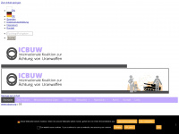 icbuw.eu Webseite Vorschau