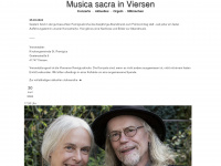 musica-sacra-viersen.de Webseite Vorschau