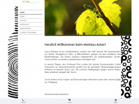 weinbau-ackerl.at Webseite Vorschau