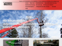 zeisberg-arbeitsbuehnen.de Webseite Vorschau
