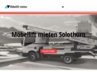 moebellift-mieten-solothurn.ch Webseite Vorschau