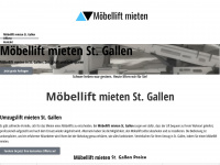 moebellift-mieten-stgallen.ch Webseite Vorschau