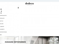 dedeco-shop.de Webseite Vorschau