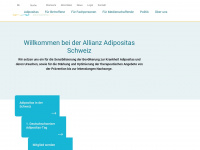 allianzadipositasschweiz.ch Webseite Vorschau