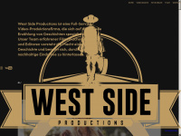 west-side-productions.at Webseite Vorschau