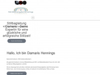stillbegleitung-damaris.de Webseite Vorschau