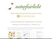 natur-fairliebt.de Webseite Vorschau