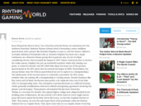 rhythmgamingworld.com Webseite Vorschau