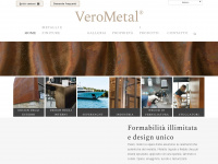 verometal.it Webseite Vorschau