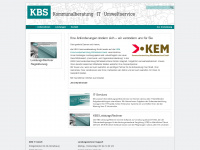 kbs-it.de Webseite Vorschau
