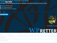 wpretter.de Webseite Vorschau