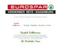 eurospar-verderber.at Webseite Vorschau
