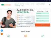 luanvan24.com Webseite Vorschau