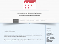 orthopaedie-badneuenahr.de Webseite Vorschau