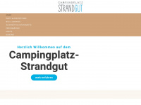 campingplatz-strandgut.de Webseite Vorschau