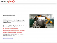 mieteplus-bautechnik.de Webseite Vorschau