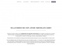 jaehme-immobilien.de Webseite Vorschau