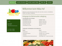 niklas-hof.de Webseite Vorschau