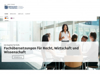 battenstein-translations.de Webseite Vorschau