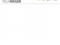 felix-rieger.com Webseite Vorschau