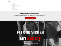 teisho-karate.de Webseite Vorschau
