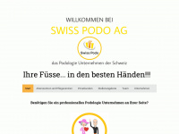 swiss-podo.ch Webseite Vorschau