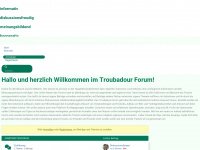 troubadour-forum.de Webseite Vorschau