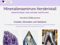 mineralienzentrum-herzkristall.ch Webseite Vorschau