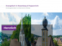 evangelisch-rosenberg.de Webseite Vorschau