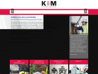 km-vermessungstechnik.de Webseite Vorschau