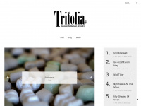 trifolia.net Webseite Vorschau