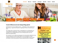 kolping-pflege.de Webseite Vorschau