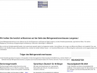 mgh-langenau.de Webseite Vorschau