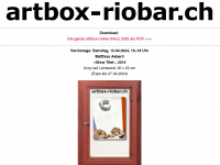 artbox-riobar.ch Webseite Vorschau
