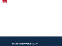 projektzeiterfassung.app Webseite Vorschau