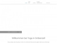 yoga-in-groebenzell.de Webseite Vorschau