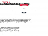 secrapedia.de Webseite Vorschau