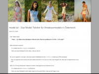 model.tel Webseite Vorschau