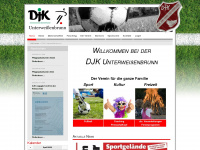djk-unterweissenbrunn.de Webseite Vorschau