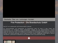 die-brandschutz-gmbh.de Webseite Vorschau