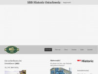 historic-ostschweiz.ch Webseite Vorschau