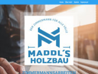 maddl-machts.de Webseite Vorschau