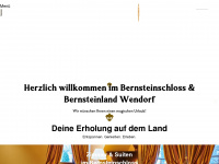 bernsteinschloss.de Webseite Vorschau