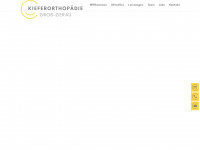 kieferorthopaedie-gross-gerau.de Webseite Vorschau