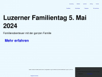 luzernerfamilientag.ch Webseite Vorschau