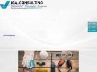iga-consulting.de Webseite Vorschau