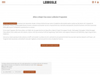 leibssle-kabarett.de Webseite Vorschau