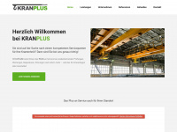 kranplus.de Webseite Vorschau
