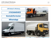 lkw-ankauf-wuerzburg.de.rs Webseite Vorschau