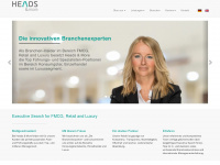 headsandmore.at Webseite Vorschau